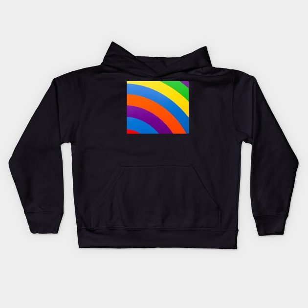 Love Colors Kids Hoodie by timegraf